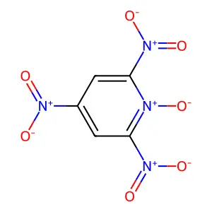 2,4,6-三硝基吡啶1-氧化物 structure