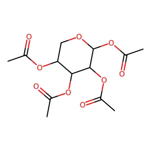 [(3R,4R,5S,6S)-4,5,6-triacetyloxyoxan-3-yl] acetate structure