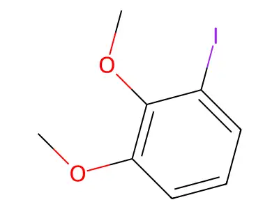 1-Iodo-2,3-dimethoxybenzene structure