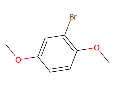 2-溴-1,4-二甲氧基苯 structure