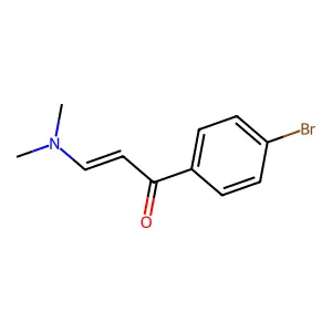1-(4-Bromophenyl)-3-(dimethylamino)-2-propen-1-one structure