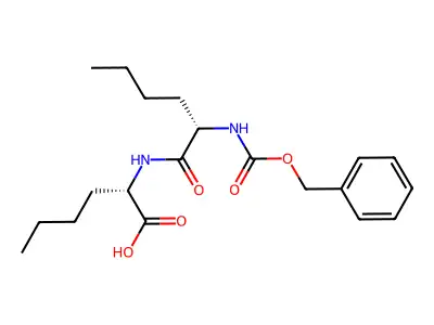 Z-Nle-Nle-OH structure