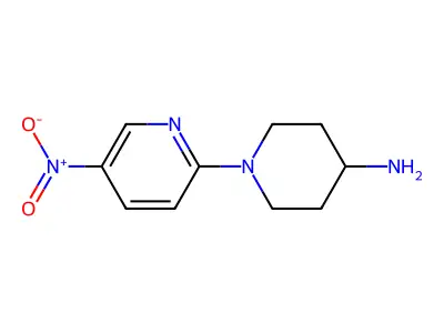 1-(5-Nitropyridin-2-yl)piperidin-4-amine structure