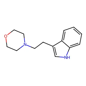 4-(2-(1H-Indol-3-yl)ethyl)morpholine structure