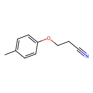 3-(4-Methylphenoxy)propanenitrile structure
