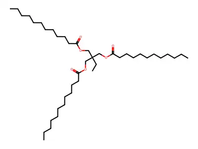 Trimethylolpropane trilaurate structure