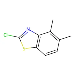 2-Chloro-4,5-dimethyl-1,3-benzothiazole structure