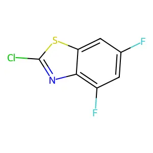 2-Chloro-4,6-difluorobenzothiazole structure