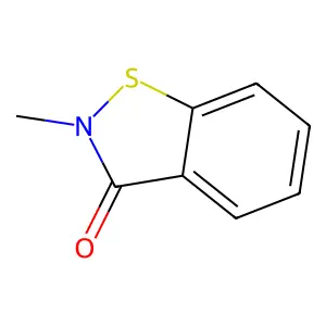 2-Methyl-1,2-benzisothiazolin-3-one structure