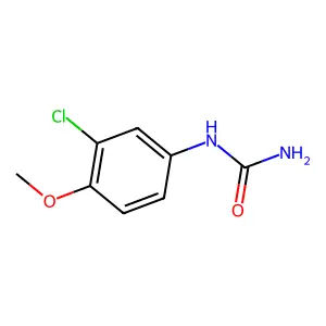 Urea, (3-chloro-4-methoxyphenyl)- structure