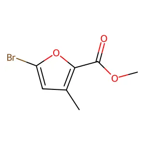 Methyl 5-bromo-3-methylfuran-2-carboxylate structure
