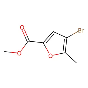 Methyl 4-bromo-5-methylfuran-2-carboxylate structure
