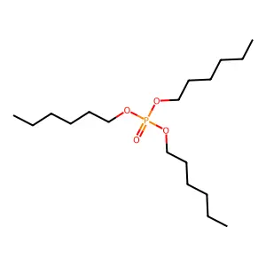 磷酸三己酯 structure