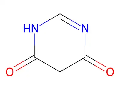 4,6(1H,5H)-Pyrimidinedione structure