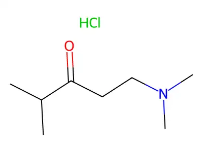 1-(Dimethylamino)-4-methyl-3-pentanone structure
