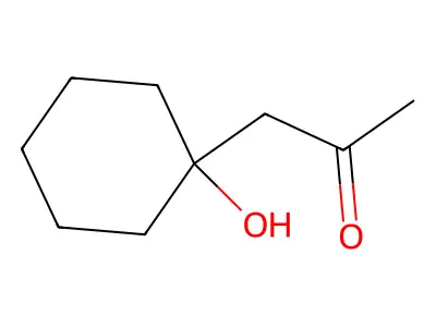2-Propanone, 1-(1-hydroxycyclohexyl)- structure