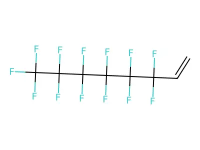 (Perfluorohexyl)ethylene structure
