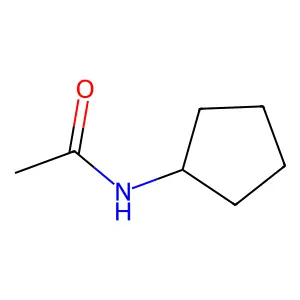 Acetamide, N-cyclopentyl- structure