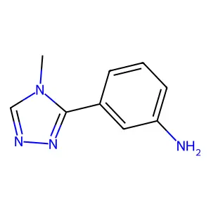 3-(4-Methyl-4H-1,2,4-triazol-3-yl)aniline structure