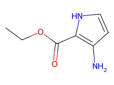 Ethyl 3-amino-1H-pyrrole-2-carboxylate structure