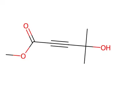 Methyl 4-hydroxy-4-methylpent-2-ynoate structure