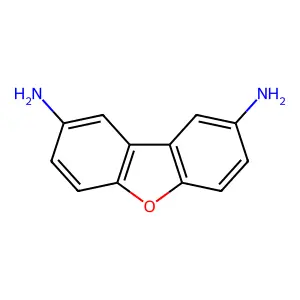 Dibenzofuran-2,8-diamine structure