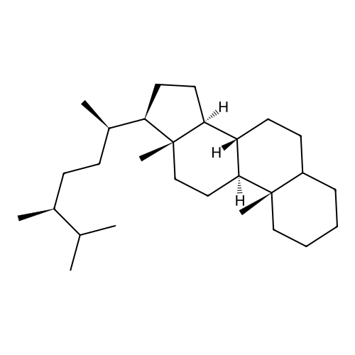 麦角甾烷 structure