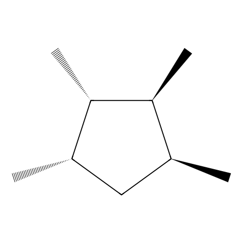 cis,cis,trans,trans-1,2,3,4-Tetramethylcyclopentane structure