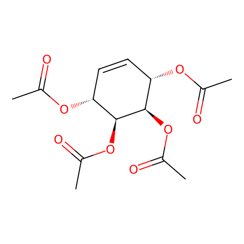 [(1R,4S,5R,6S)-4,5,6-triacetyloxycyclohex-2-en-1-yl] acetate structure