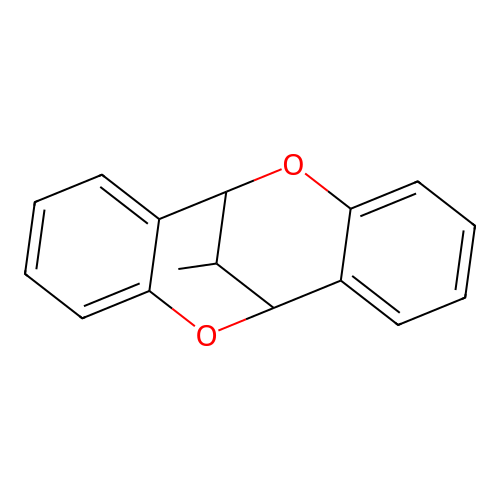 13-methyl-6H,12H-6,12-methanodibenzo[b,f][1,5]dioxocine structure