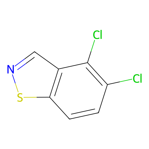4,5-Dichloro-1,2-benzisothiazole structure