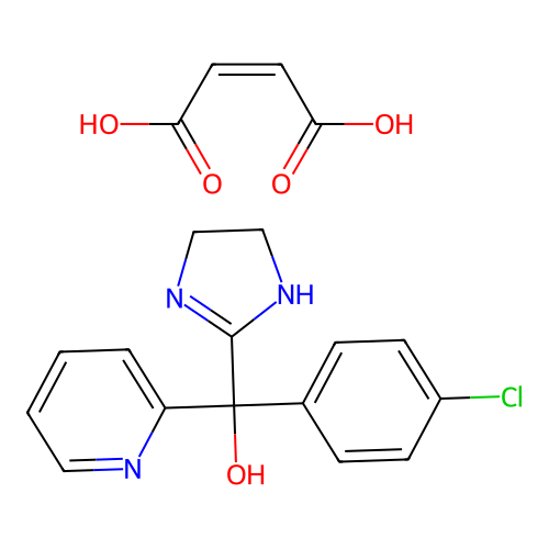 Dazadrol Maleate structure