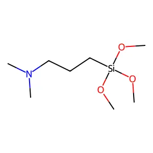 N,N-二甲基-3-(三甲氧基硅基)丙胺 structure