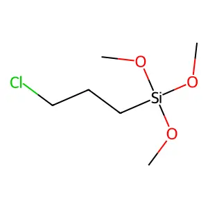 3-(Trimethoxysilyl)propyl chloride structure