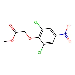Methyl 2-(2,6-dichloro-4-nitrophenoxy)acetate structure