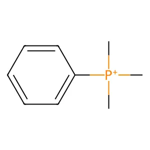 Trimethyl(phenyl)phosphonium structure