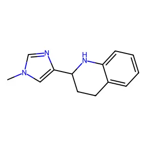 2-(1-Methylimidazol-4-yl)-1,2,3,4-tetrahydroquinoline structure
