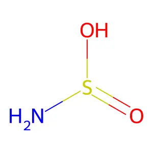 氨基亚磺酸 structure