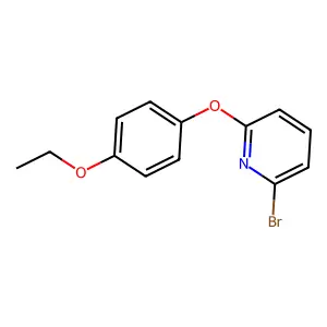 2-Bromo-6-(4-ethoxyphenoxy)pyridine structure