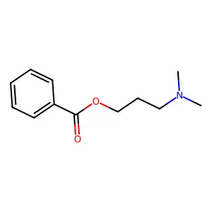 3-(Dimethylamino)propyl benzoate structure