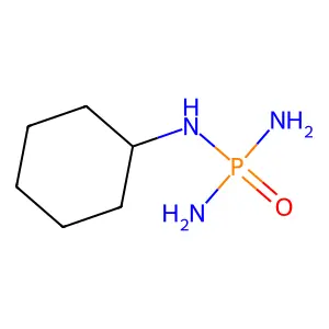 Cyclohexylphosphoric triamide structure