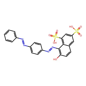 C.I. Acid Red 73, disodium salt structure