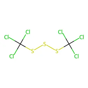 双(三氯甲基)三硫醚 structure
