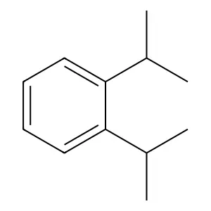Bis(1-methylethyl)benzene structure