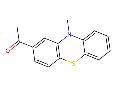1-(10-Methyl-10H-phenothiazin-2-yl)ethan-1-one structure