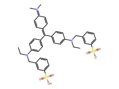 Benzyl Violet 4B parent structure