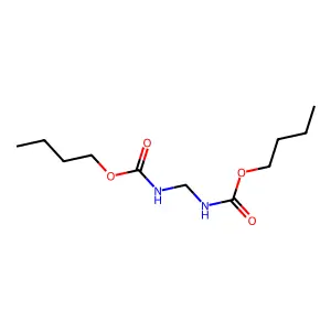 butyl N-[(butoxycarbonylamino)methyl]carbamate structure