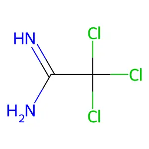 2,2,2-三氯乙脒 structure