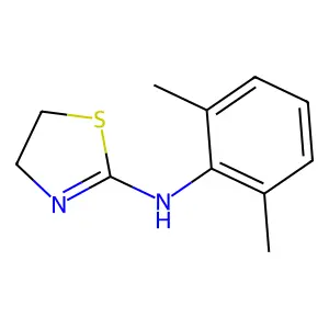 N-(2,6-Dimethylphenyl)-4,5-dihydro-2-thiazolamine structure