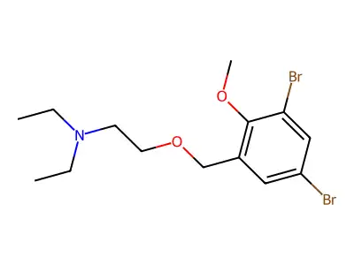 Spasmolytol structure